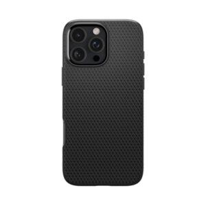 coque iphone 16 pro max liquid air spigen noir mat