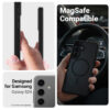 coque samsung galaxy s24 hybrid matte magnetic crong noir