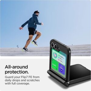 coque samsung galaxy z flip 6 tough armor mag spigen noir