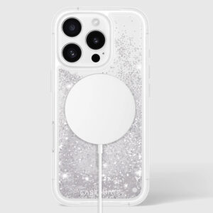 coque iphone 16 pro waterfall case mate argent