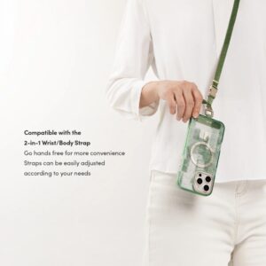coque iphone 16 pro max iglaze moshi vert