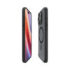 coque iphone 16 pro max ultra hybrid mag spigen noir givré
