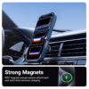 coque iphone 17 pro hybrid matte magnetic crong bleu marine