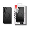 coque samsung galaxy s26+ hybrid matte magnetic crong noir