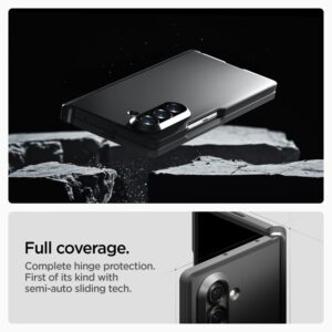 coque samsung galaxy z fold 7 tough armor mag spigen noir