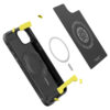 coque iphone 14 rugged armor mag spigen noir
