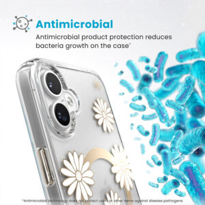coque iphone 16 plus presidio lux speck motif fleur