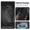 coque xiaomi 17 hybrid matte magnetic crong rose