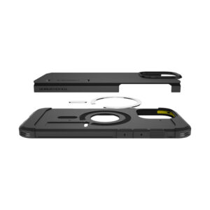 coque iphone 16 pro tough armor mag spigen noir