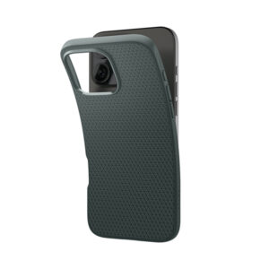 coque iphone 16 pro max liquid air spigen vert