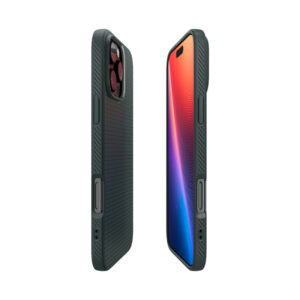 coque iphone 16 pro max liquid air spigen vert