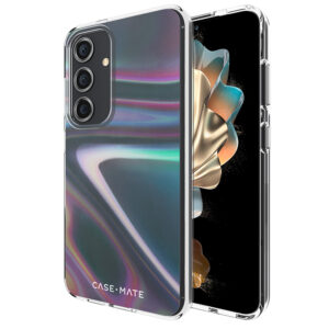 coque samsung galaxy s24 soap bubble case mate irisé