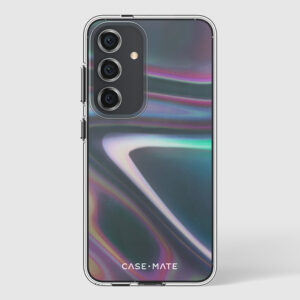 coque samsung galaxy s24 soap bubble case mate irisé