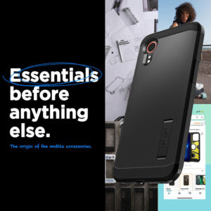 coque samsung galaxy xcover 7 tough armor spigen noir