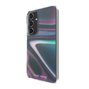 coque samsung galaxy s24+ soap bubble case mate irisé