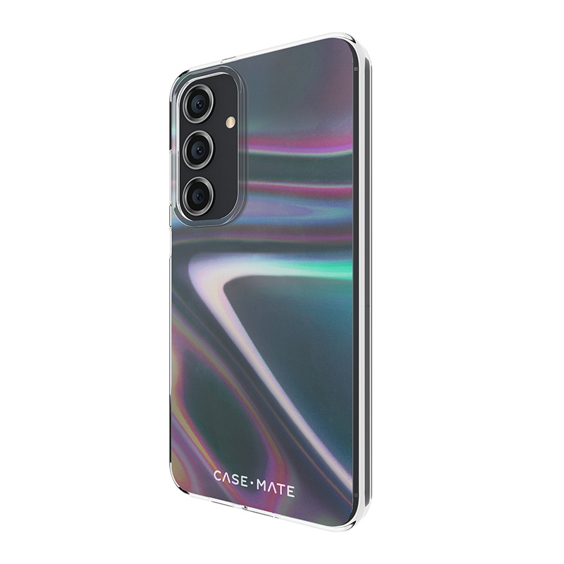 coque samsung galaxy s24+ soap bubble case mate irisé