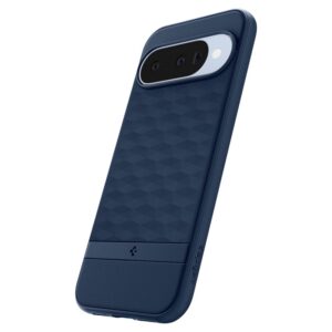 coque google pixel 10 spigen bleu marine