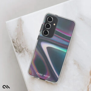 coque samsung galaxy s24+ soap bubble case mate irisé