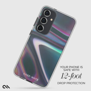 coque samsung galaxy s24+ soap bubble case mate irisé