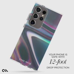coque samsung galaxy s24 ultra soap bubble case mate irisé