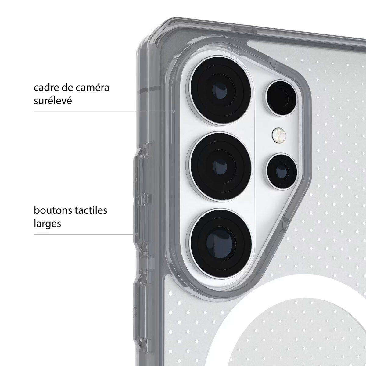 coque samsung galaxy s26 ultra uag dot magsafe frosted ice
