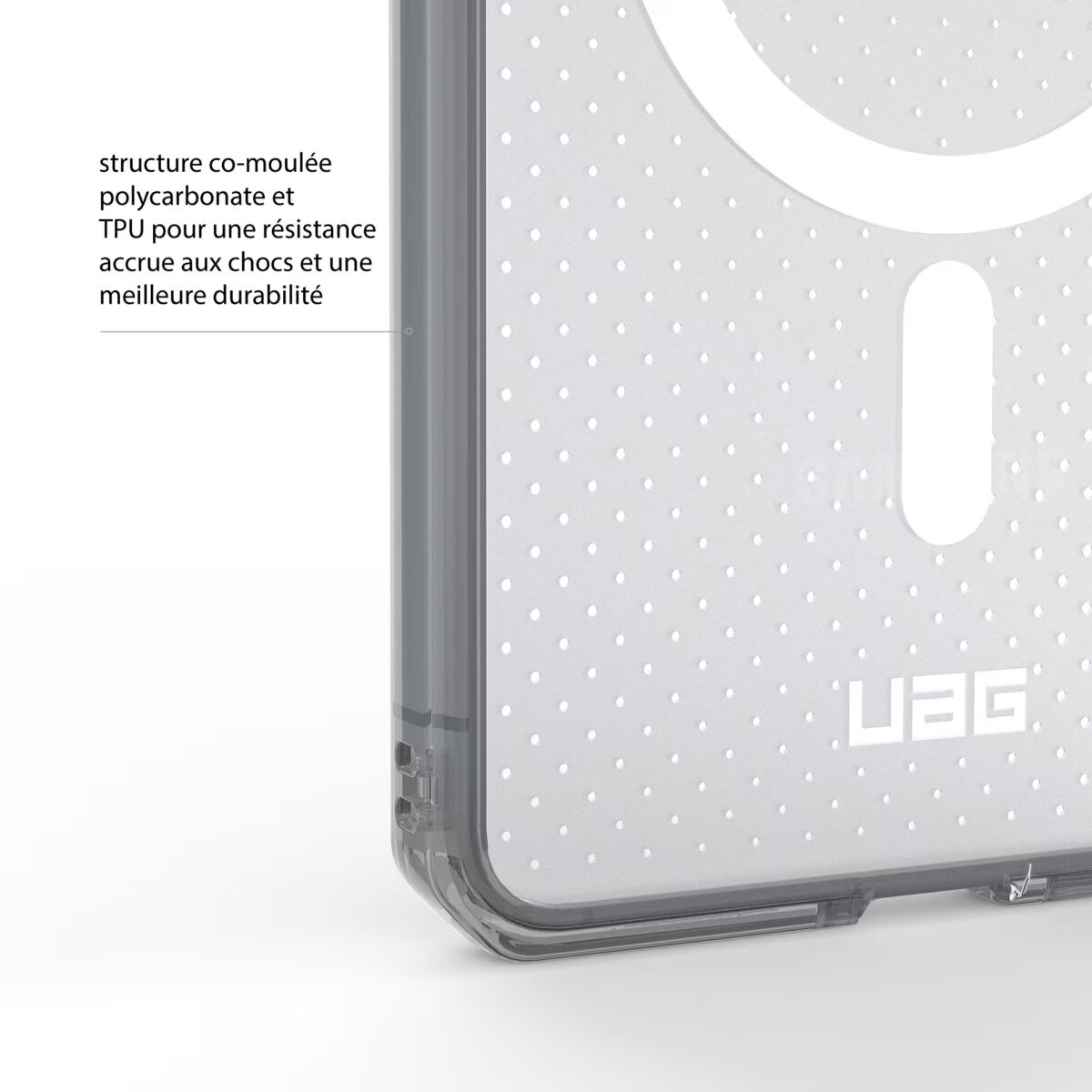 coque samsung galaxy s26 ultra uag dot magsafe frosted ice