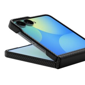 coque samsung galaxy z flip 8 airskin aramid magsafe spigen noir