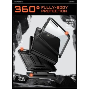 coque samsung galaxy z flip 8 unicorn beetle pro supcase noir
