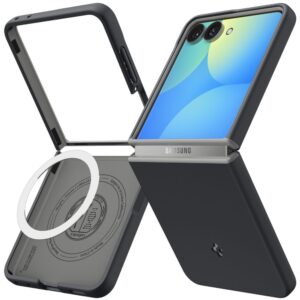 coque samsung galaxy z flip 8 nano pop magsafe spigen noir
