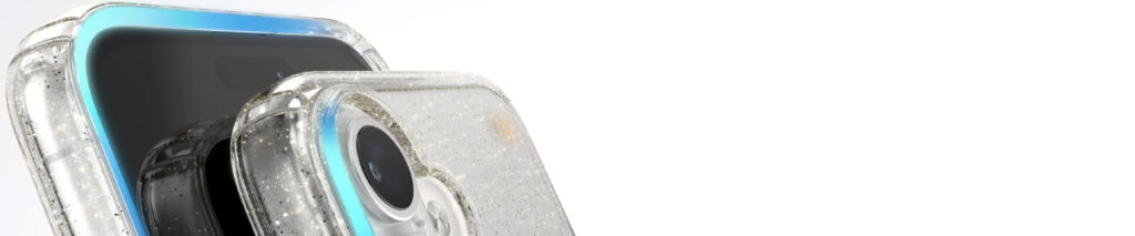 speck presidio lux glitter magsafe with clicklock apple iphone 16 plus