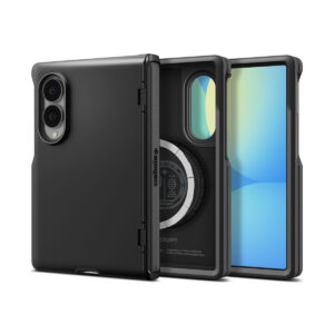 coque galaxy z fold 8 spigen slim armor pro magsafe noire