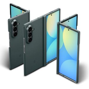 coque galaxy z fold 8 ultra spigen air fit pro magsafe verte gris