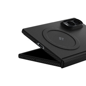 coque galaxy z fold 8 spigen airskin aramid magsafe black