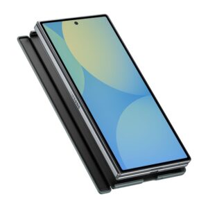 coque galaxy z fold 8 ultra spigen air fit pro magsafe verte gris