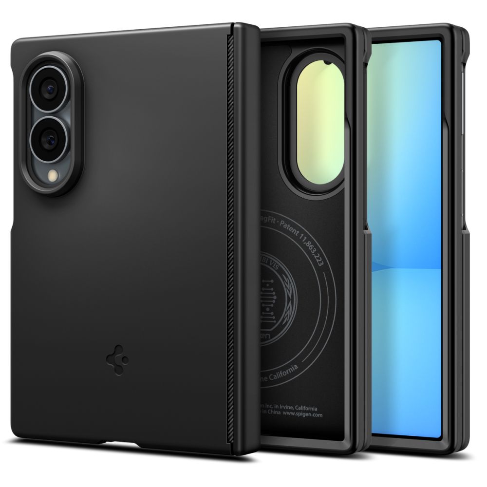 coque galaxy z fold 8 spigen air fit pro magsafe noire | protection premium