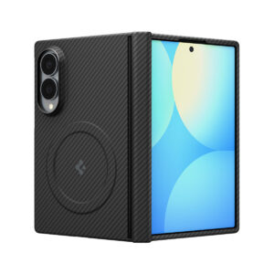 coque galaxy z fold 8 spigen airskin aramid magsafe black