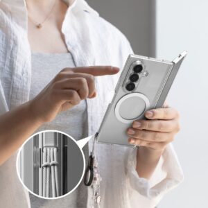coque samsung galaxy z fold 8 ultra fusion magnetic magsafe ringke transparent