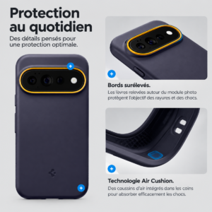 coque google pixel 11 pro xl spigen nano pop magsafe bleu myrtille