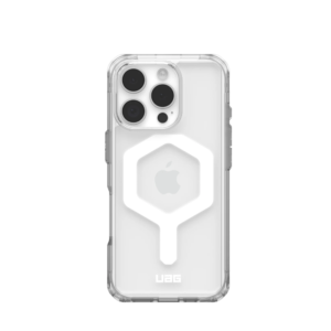 coque iphone 16 pro uag plyo magsafe ice/white