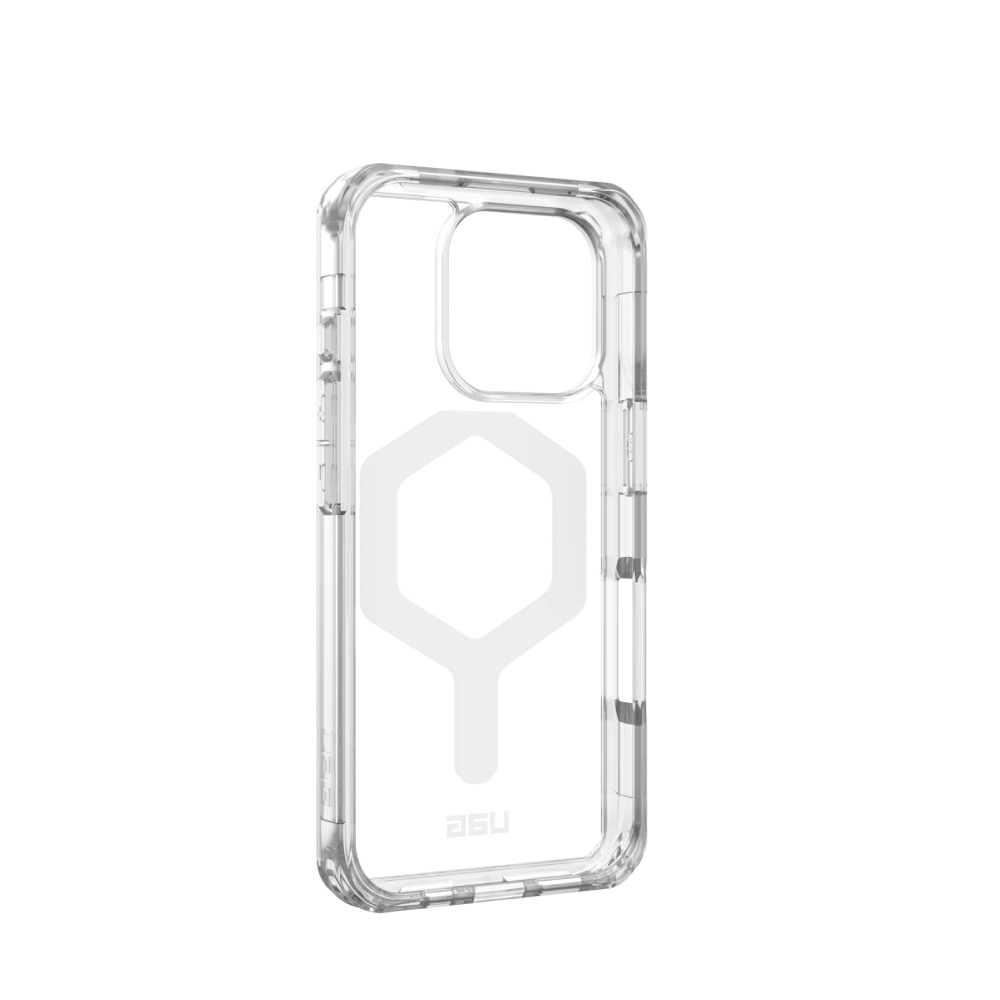 coque iphone 16 pro uag plyo magsafe ice/white