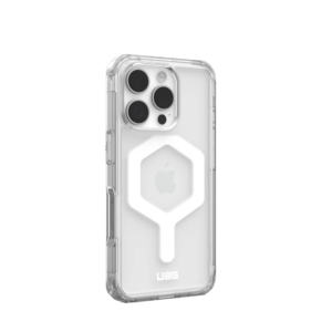 coque iphone 16 pro uag plyo magsafe ice/white