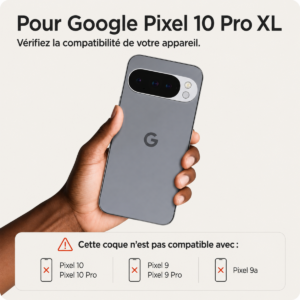 coque pixel 10 pro xl spigen nano pop magfit gris papaye