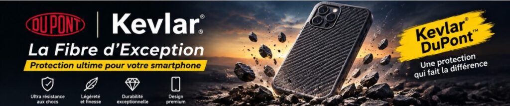 kevlar et coque de protection