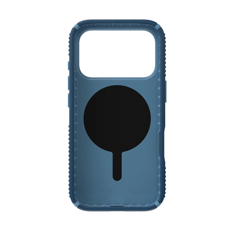 coque iphone 18 pro presidio2 grip magsafe speck bleu deep sea