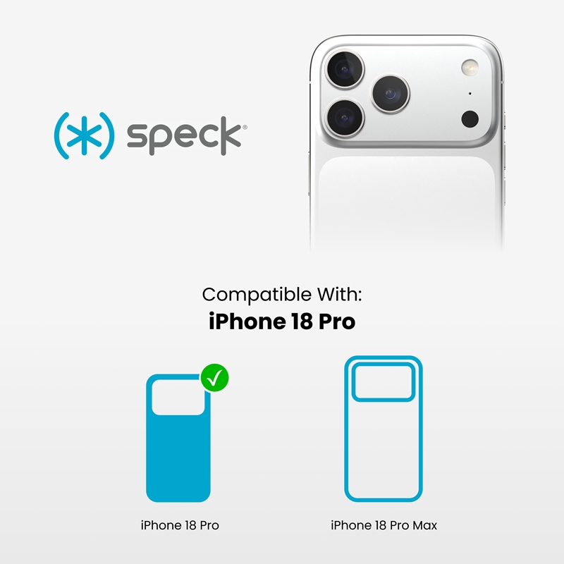 coque iphone 18 pro presidio2 grip magsafe speck bleu deep sea