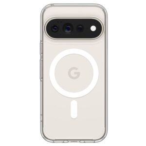 coque spigen ultra hybrid mag magsafe google pixel 11 pro xl transparent/blanc