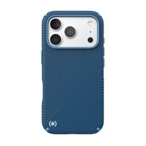 coque iphone 18 pro presidio2 grip magsafe speck bleu deep sea