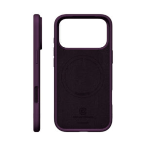coque iphone 18 pro max color cover magnetic crong prune