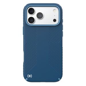 coque iphone 18 pro max presidio2 grip magsafe speck bleu deep sea
