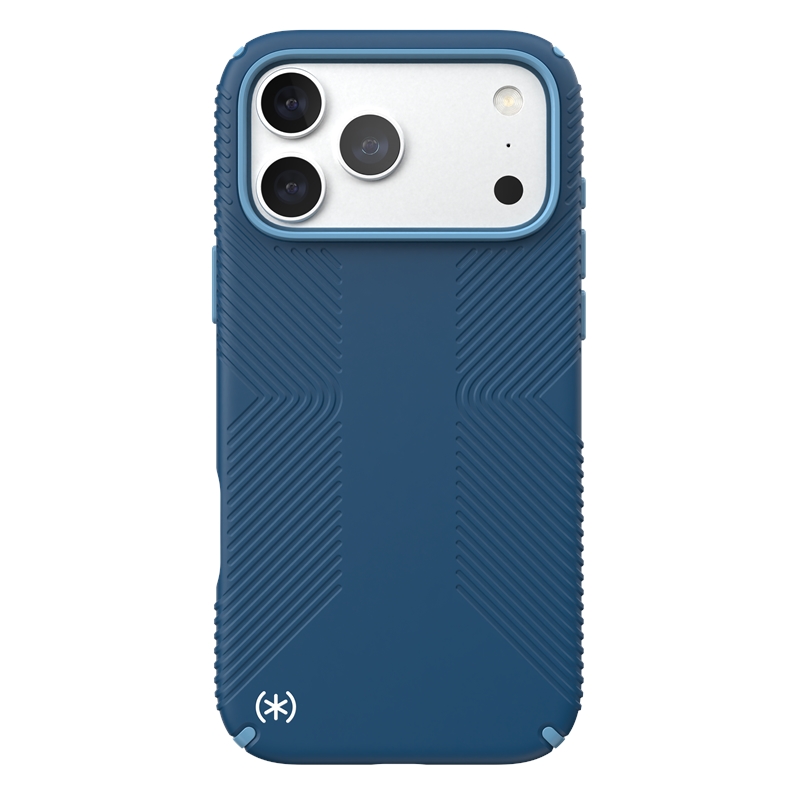 coque iphone 18 pro max presidio2 grip magsafe speck bleu deep sea